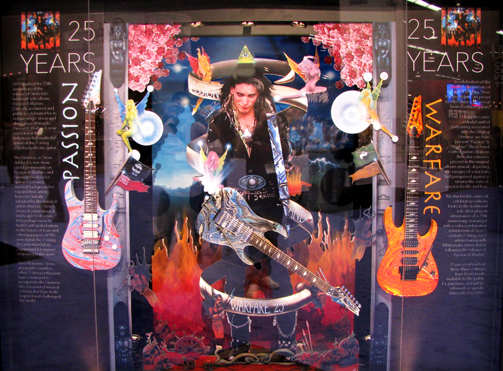 Steve Vai, turneu aniversar „Passion and Warfare”